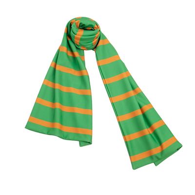 1791's lady Joseph Joestar Cosplay Costume Long Scarf Green Purple Cosplay Props Accessories (Green)