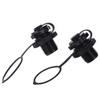 Air Valve Screw, 2pcs Black Universal Air Plugs Valve Replacement for Inflatable Boat Kayak Airbed Raft Pool Boat