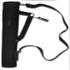 UNIVERSE ARCHERY Back Arrow Quiver | Genuine Suede Leather Arrow Holder | Traditional Handmade Quiver for Archery Sports | Lightweight & Comfortable (43 X 8 cm) (Black Suede) view 1
