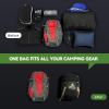 Hikenture Compression Sack for Sleeping Bag, Upgrade Anti-Tear Nylon Sleeping Bag Stuff Sack, 10L/14L/20L/30L Water-Resistant Compression Bag, Storage Bag (Dark Green, 14L) view 3
