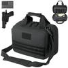 DBTAC Gun Range Bag XS | Tactical 1~2 Pistol Bag Firearm Shooting Case with Lockable Zipper for Handguns and Ammo (Black) view 1