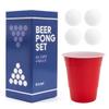BayView Games Beer Pong Set  24 Reusable Cups & 4 Durable Pong Balls | Americas #1 Drinking Game for Parties, Outdoor Events & Gifts for Friends & Family view 1