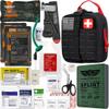 EVERLIT Advanced Trauma Kit, CAT GEN-7 Tourniquet, TCCC Compliant, Mil-Spec Nylon Laser Cut Pouch with 36" Splint, Military Combat Tactical IFAK for Emergency Bleeding Control (Black) view 1