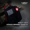 EVERLIT Advanced Trauma Kit, CAT GEN-7 Tourniquet, TCCC Compliant, Mil-Spec Nylon Laser Cut Pouch with 36" Splint, Military Combat Tactical IFAK for Emergency Bleeding Control (Black) view 3