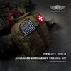 EVERLIT Advanced Emergency Trauma Kit, CAT GEN-7 Tourniquet Mil-Spec Nylon Laser Cut Pouch with 36" Splint, Military Combat Tactical IFAK for First Aid Response Bleeding Control (Coyote Brown) view 3