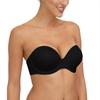 Women's Strapless Backless Clear Back Straps Full Figure Coverage Minimizer Convertible Bras for Wedding Plus Size Black,42F view 2