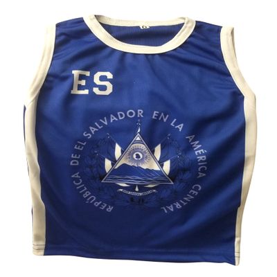 El Salvador National Team Jersey for Baby's - Camisa Seleccion de El Salvador para Bebes (Azul, Talla 6)