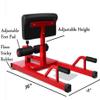 X-Factor Sissy Squat Multifunction Home Gym Exercise Workout Deep Squat Strength Training Leg Extensions view 3