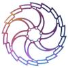 160mm 180mm 203mm Disc Brake Rotor with 6 bolts, Stainless Steel Electroplating Color Dazzling Disc Brake (203mm) view 2