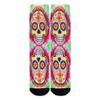 Benefeet Sox Unisex Funny Crazy Socks for Men Novelty Halloween Cool Floral Skull Socks Boys 360 Seamless 3D Print Basketball Athletic Tube Sock Wacky Skeleton Ugly Sock Halloween Gifts view 1