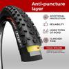 Fincci Pair 27.5 x 2.25 Inch Mountain Bike Tire 57-584 Foldable 60 TPI Tires with Nylon Protection for All Mountain Enduro MTB Hybrid Bike Bicycle - Pack of 2 Encamp view 3