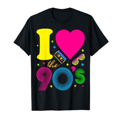 1990's 90s I Heart The Nineties T-Shirt