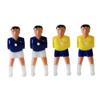 DV SPORT Deves Player Foosballs Plastic Feet Separated 16 mm Brazil France 22 Units view 2