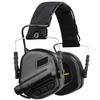 OPSMEN Electronic Shooting Earmuffs Ear Muffs Safety Tactical Sound Amplification Noise Canceling Hearing Protection 22 NRR M31-V2 Green Black view 1