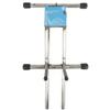 M-Wave Unisex - Adult Easystand Premium Bike Holder, Stainless Steel, 12-29 Inch to 2.50 Inch Tyre Width, Silver view 2