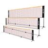 Zicon Portable Tennis Net,Stainless Steel Poles Badminton Net Set Adjustable Height Nylon Net with Carry Bag, for Kids Volleyball, Pickleball,Soccer, Indoor, Outdoor Court, Backyard, Beach, Driveway view 1