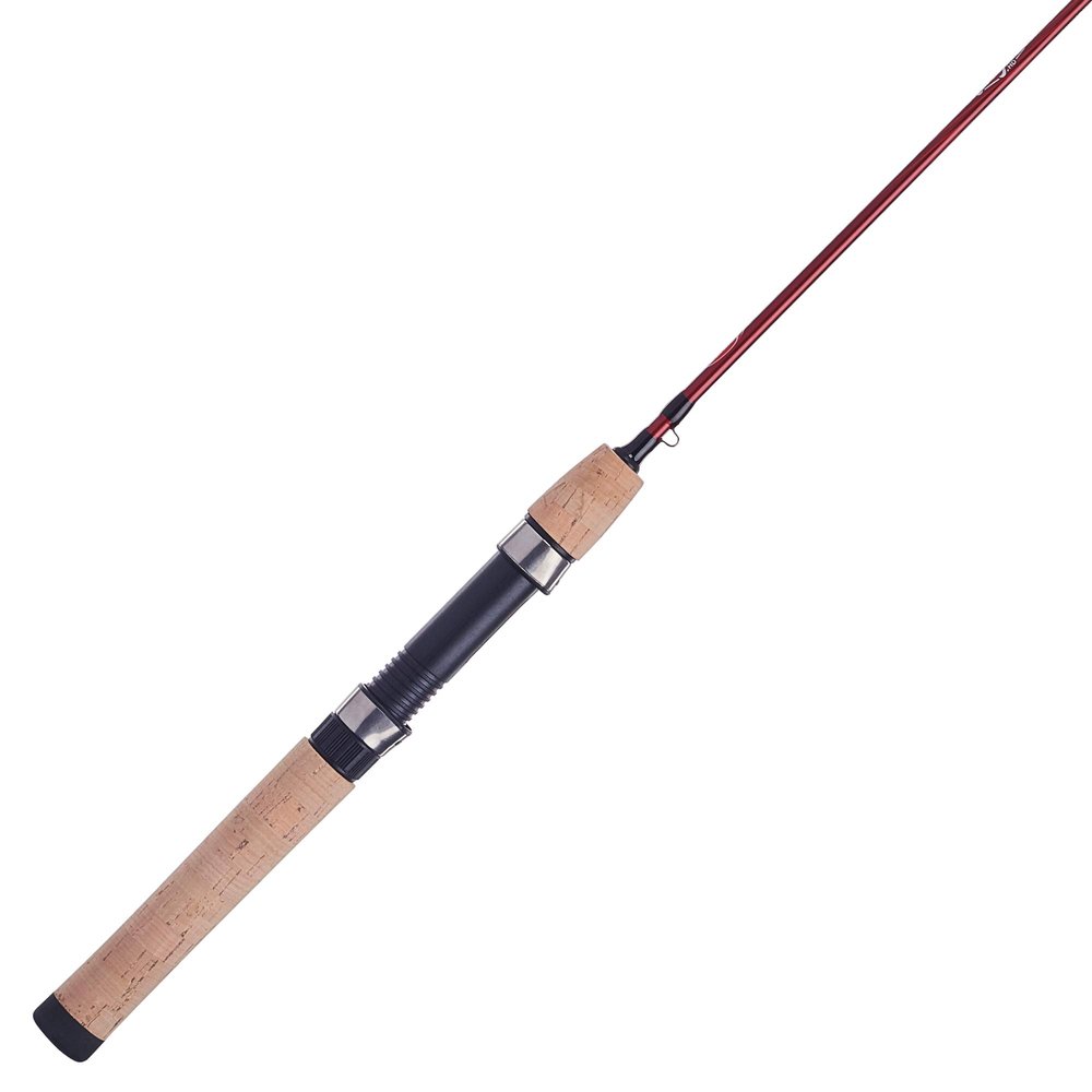 Berkley 5 Cherrywood HD Spinning Rod, One Piece Spinning Rod, 1-4lb Line Rating, Ultra Light Rod Power, Fast Action, 1/32-1/8 oz. Lure Rating,Red