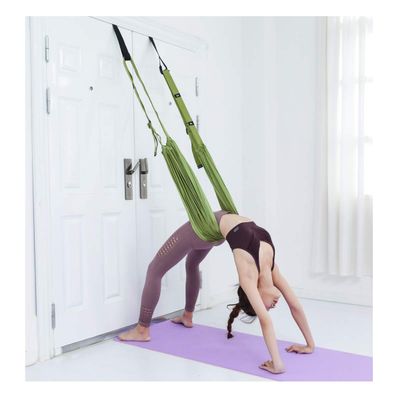 Leg Stretcher Strap, Stretching Equipment with Door Anchor Flexibility Trainer Backbend Assist for Dance Aerial Yoga Ballet Leg Stretching Exercise