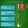 THIODOON Golf Flagstick 6ft Golf Flag and Cup for Yard Pro Detachable Golf Hole Cup and Flag for Driving Range Backyard Upgrade Anti-Rust Glass Fiber 5-Section Design with Connectors (Premium Flagstick Set -2 Pack) view 4