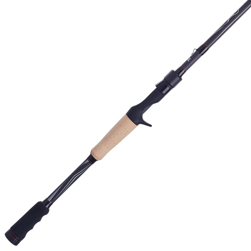 Abu Garcia Winch Casting Fishing Rod, Black, 7' - Medium Heavy - 1pc