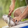 Ugly Stik Fishing Tools, 7in Tappered Knife ,Black view 2