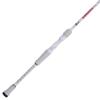 Abu Garcia 73 Veritas Casting Fishing Rod, 1-Piece Rod, 12-20lb Line Rating, Medium Heavy Rod Power, Fast Action, 1/4-1 oz. Lure Rating,White view 1
