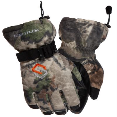 ScentLok BE:1 Fortress Insulated Waterproof Camo Hunting Gloves (MO Terra Gila, Medium)