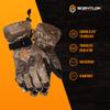 ScentLok BE:1 Fortress Insulated Waterproof Camo Hunting Gloves (Realtree Excape, Medium) view 3