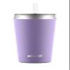 Ello Beacon Vacuum Insulated Stainless Steel Tumbler with Slider Lid and Optional Straw, 24 oz, Lavender