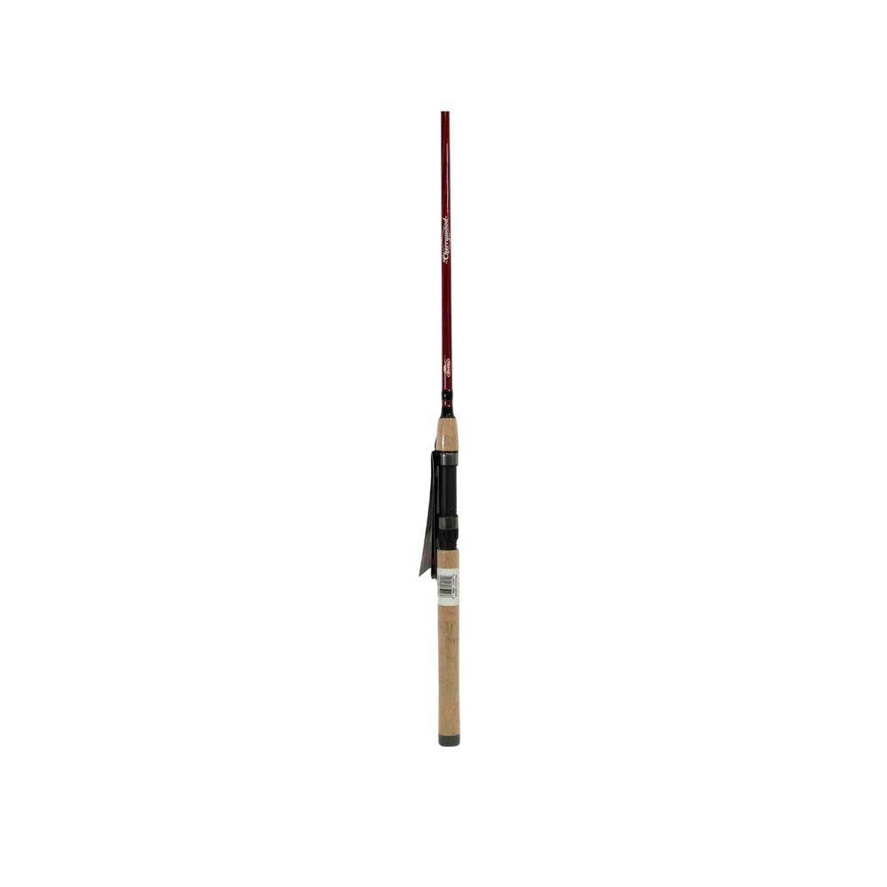 Berkley 7 Cherrywood HD Spinning Rod, One Piece Spinning Rod, 6-14lb Line Rating, Medium Rod Power, Fast Action, 1/8-3/4 oz. Lure Rating, red