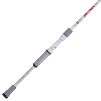 Abu Garcia 7 Veritas LTD Casting Fishing Rod, 1-Piece Rod, 12-20lb Line Rating, Medium Heavy Rod Power, Fast Action, 1/4-1 oz. Lure Rating,White