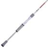 Abu Garcia 7 Veritas LTD Casting Fishing Rod, 1-Piece Rod, 12-20lb Line Rating, Medium Heavy Rod Power, Fast Action, 1/4-1 oz. Lure Rating,White view 1