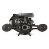 Abu Garcia Max Digital Line Counter Low Profile Baitcast Reel, Size LP (1498366), Carbon Fiber Star Drag, Max of 20lb | 9.0kg, Durable, Lightweight and Strong,Black view 3