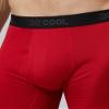 32 Degrees Cool Mens 4-PACK Active Mesh Quick Dry Performance Boxer Brief, Black/Char/Blue/Fire, Small view 3