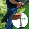 KESHES Archery Back Arrow Quiver Holder - Adjustable Quiver for Arrows with Shoulder Strap and Belt Clip - Ideal for Bow Hunting & Target Practice for Youth & Adults view 4