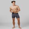 32 DEGREES COOL Mens 4-PACK Active Mesh Quick Dry Performance Boxer Brief, 2 Black/2 Charcoal, Large view 2