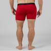 32 Degrees COOL Mens 4-PACK Active Mesh Quick Dry Performance Boxer Brief, Black/Char/Blue/Fire, Large view 4