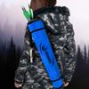 KESHES Archery Back Arrow Quiver Holder - Adjustable Quiver for Arrows with Shoulder Strap and Belt Clip - Ideal for Bow Hunting & Target Practice for Youth & Adults view 2