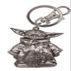 Star Wars - The Mandalorian The Child Pewter Key Ring view 1