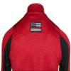 Farm Blue Mens July 4th Workout Zip Pullover-First Responders American Flag Logo (BLK-L) view 4