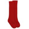 Jefferies Socks Girl's Cable Knit Fashion Knee High 1 Pack, Red, 12-24 Months, Red, 12-24 Months US view 1