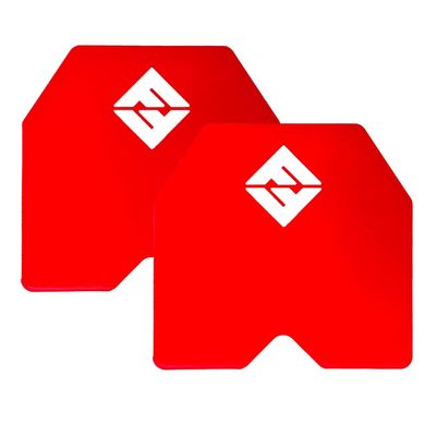 F&F Steel Weight Vest Plates - 5.75 LB Sold in a Pair, 14LB Total - Compatible With Most Vests, Weight Carrier for High-Intensity Training and Weighted Vest Workouts