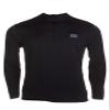 Farm Blue Mens Workout Zip Pullover-Thin Blue Line American Flag Logo (BLK-3XL) view 1