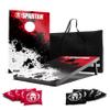 Franklin Sports Spartan Cornhole Set Includes 2 36-Inch x 24-Inch Targets, 8 Regulation Bean Bags, and Carry Bag view 1