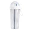 Water Cup, Straw Water Bottle, Non- for Home for Office(white) view 3