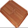 ZY Teak Table Top with Nautic Star and Cut Corners 4 Sizes Marine Boat RV Caravan (TT6584+P3) view 1