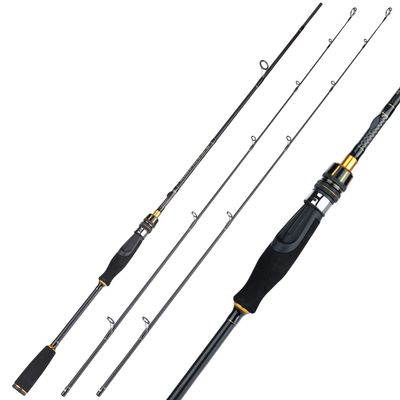 Sougayilang Fishing Rods - IM6 Graphite Blanks Casting & Spinning Rods, 2-Piece Rods with Extra Tip Section,Power Transition System, EVA Handle(Spin 6.5ft)