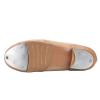 Linodes Upgraded Unisex PU Leather Slip On Tap Shoe Dance Shoes for Women and Men's Dance Shoes-Brown-6.5M view 4