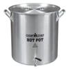 Camp Chef Aluminum Hot Water Pot - for Hot Chocolate & Hot Apple Cider - Hot Water Storage with a Spigot for Dishes - Easy-to-Serve Hot Beverage Dispenser - 32 Quart Pot - About 120 Servings view 1