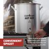 Camp Chef Aluminum Hot Water Pot - for Hot Chocolate & Hot Apple Cider - Hot Water Storage with a Spigot for Dishes - Easy-to-Serve Hot Beverage Dispenser - 32 Quart Pot - About 120 Servings view 4
